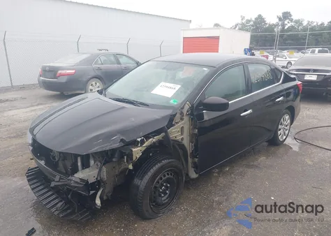 2018 Nissan Sentra S from USA, damaged, VIN 3N1AB7APXJY282905